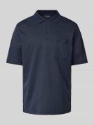 Regular fit poloshirt met borstzak