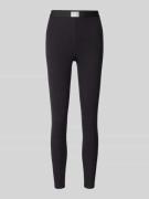 Skinny fit legging in riblook, model 'TESSA'