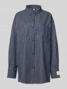 Overhemdblouse met knoopsluiting