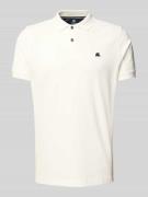 Poloshirt met labelstitching