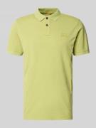 Regular fit poloshirt met logostitching