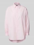 Regular fit overhemdblouse met extra brede schouders