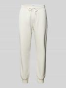 Loose fit sweatpants met katoen