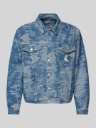 Jeansjack met kentkraag