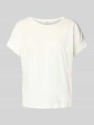 T-shirt met ronde hals