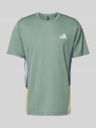 T-shirt met labelprint