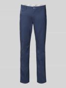 Regular fit chino met structuurmotief, model 'FABIO'