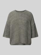 Oversized gebreide pullover met ronde hals, model 'Paudie'