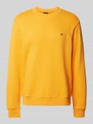Sweatshirt met labelstitching, model 'BALIS'