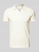 Poloshirt van katoenmix