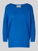 Gebreide pullover met 3/4-mouwen, model 'JONE'