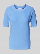 Gebreid shirt met ronde hals, model 'SLFELINNA'