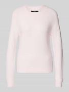 Zachte pullover met lange mouwen en ronde hals, model 'DOFFY'