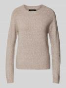Zachte pullover met lange mouwen en ronde hals, model 'DOFFY'