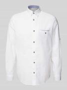 Regular fit vrijetijdsoverhemd van vlamgaren