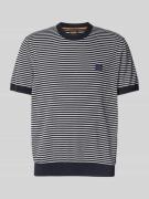 T-shirt met labelbadge, model 'Kanache'