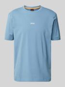 T-shirt met labelprint, model 'TCHUP'