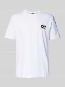 T-shirt met labelprint, model 'JOTTA'