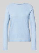 Regular fit gebreide pullover met extra brede schouders, model 'BREE'