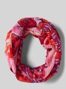 Lussjaal in een all-over look, model 'Exotic Mix'