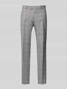 Regular fit pantalon met persplooien, model 'Paco'