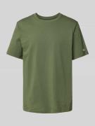 T-shirt met labelstitching