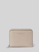Portemonnee met labeldetail, model 'CONNY'