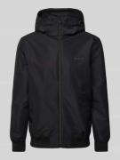 Blouson met labelprint