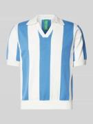 Regular fit poloshirt met statementstitching, model 'DIGO'