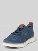 Sneakers met labelstitching, model 'Pasadena'