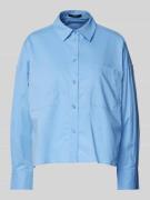 Regular fit overhemdblouse met opgestikte borstzakken