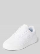 Sneakers met label- en logostitching, model 'Rebound'