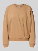 Sweatshirt met extra brede schouders, model 'Gowdie'
