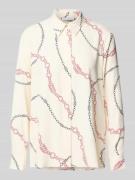 Relaxed fit overhemdblouse van pure viscose