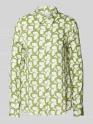 Overhemdblouse met knoopsluiting