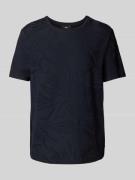 T-shirt met lyocell en labeldetail, model 'Jacko'