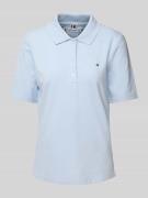 Regular fit poloshirt met logostitching, model '1985'