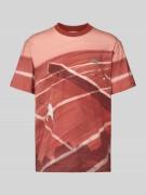 T-shirt met logobadge