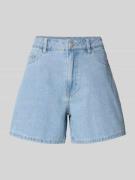 Regular fit korte jeans van katoenmix, model 'ABBI'
