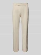 Regular fit pantalon met persplooien, model 'Beppe'