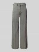 Wide leg jeans met steekzakken