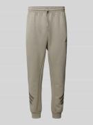 Relaxed fit sweatpants met logoprint