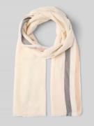 Sjaal met labeldetail