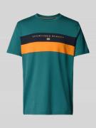 T-shirt met labelprint