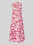 Midi-jurk met knoopsluiting
