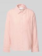 Regular fit overhemdblouse met borstzak, model 'RUMANA'