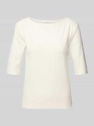 T-shirt met 1/2-mouwen
