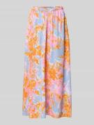 Midirok van viscose met elastische band, model 'Aveline'