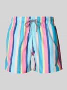 Zwembroek met streepmotief, model 'Cake Stripe'