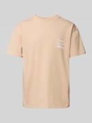 T-shirt met labelstitching, model 'PRIMAVERA'